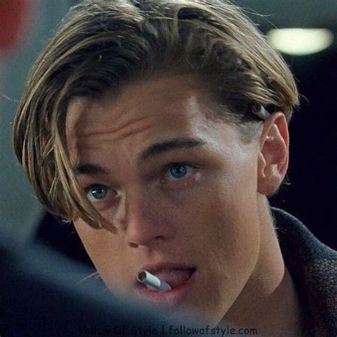 Leonardo Dicaprio Hairstyles Titanic