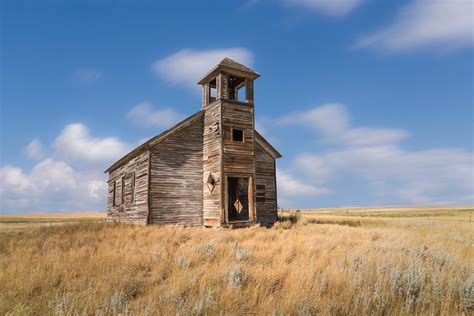 Cottonwood Church | North of Havre, Montana. This structure … | Flickr