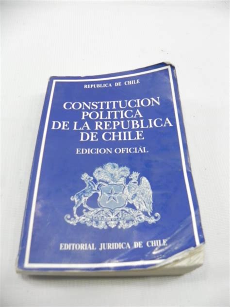 Constitucion Politica De Chile Edicion Año 2000 - $ 8.000 en Mercado Libre