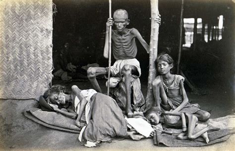 A family during the Great Madras famine in India, 1876 - Rare ...