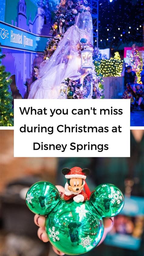 Christmas at Disney Springs | Disney world christmas, Disney world vacation, Disney springs