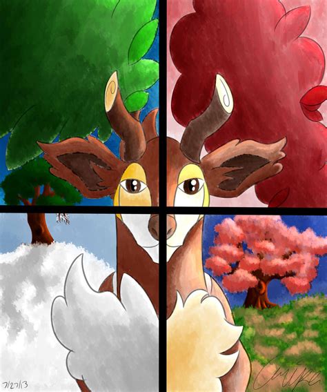 Sawsbuck by CripesAMighty on DeviantArt