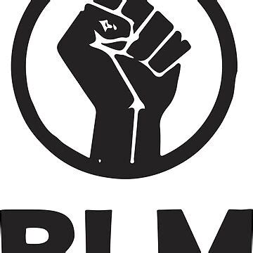 "BLM Hand symbol" Sticker for Sale by AntonioB | Redbubble