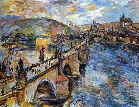 Charles Bridge | Art, Painting, Expressionist painting