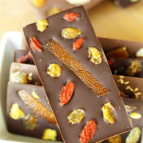 Fruits Chocolate Bars Recipe — Eatwell101