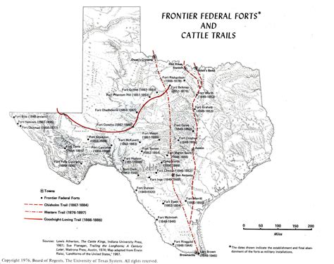 The Fort Worth Gazette: May 2012 - Texas Trails Maps | Printable Maps