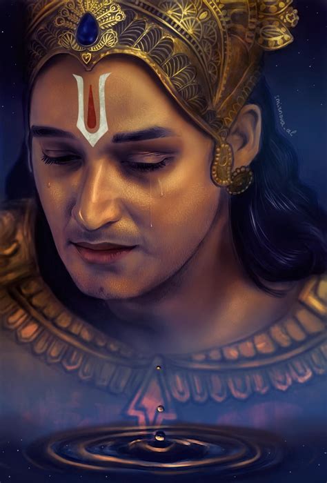 Crying Krishna by smirnova-al on DeviantArt | Krishna art, Lord krishna ...