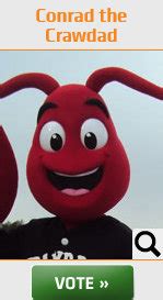 Barbara's Beat: Vote for the Hickory Crawdads mascot, Conrad