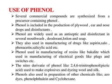 Phenol Subject:-OC & UP( ) - ppt download