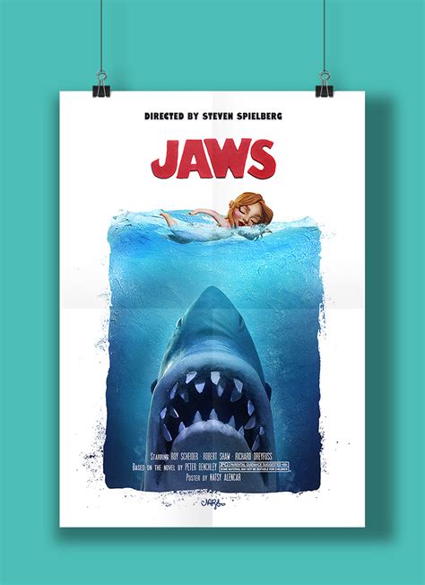 JAWS Movie Poster on Behance