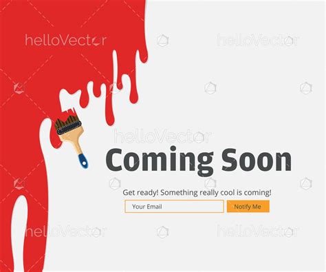 Coming soon website template - Download Graphics & Vectors