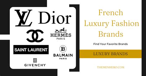 Do You Know These 11 French Luxury Fashion Brands? - The Men Hero