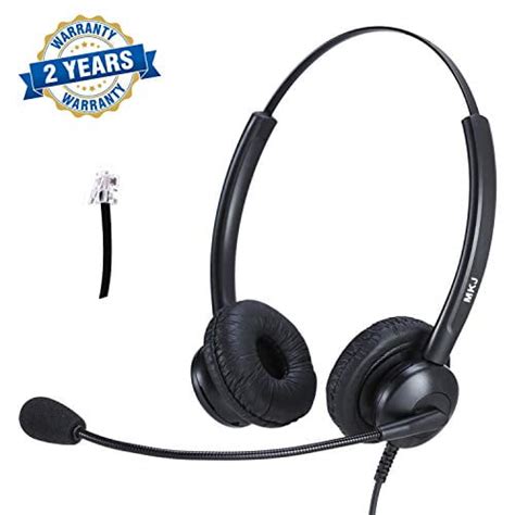 Cisco Headset Dual Ear Landline Headset with Microphone for Cisco IP ...