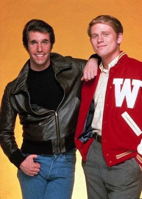 Fonzie and Richie, Happy Days. | The fonz, Happy days tv show, Tv ...