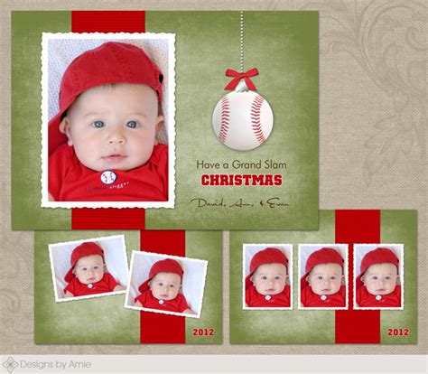 Grand Slam Baseball Sports Multi Photo Christmas Holiday - Etsy