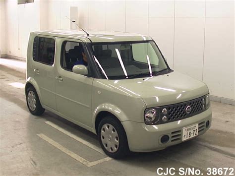 2006 Nissan Cube Green for sale | Stock No. 38672 | Japanese Used Cars ...