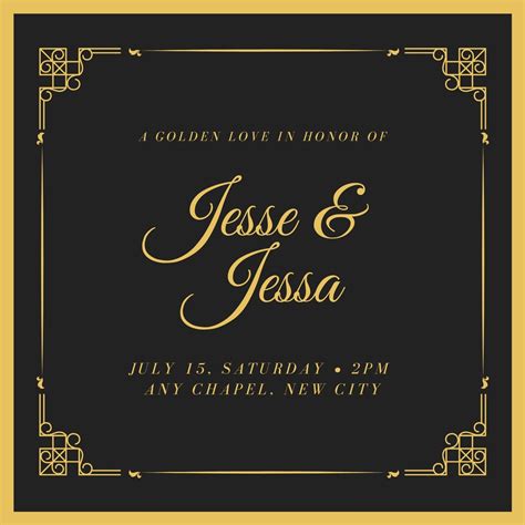 Black And Gold Wedding Invitations - Black Wedding Invitations Elegantweddinginvites - Saw ...