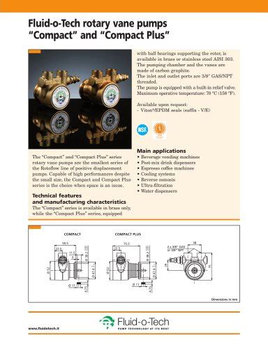 Fluid-o-Tech rotary vane pumps - Fluid-o-Tech s.r.l. - PDF Catalogs | Technical Documentation ...