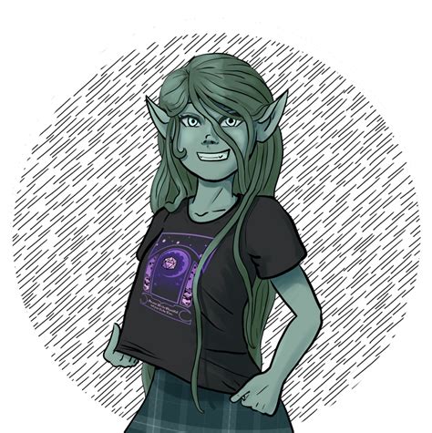 Merrow wearing shirt by MerrowOfTheFjord on DeviantArt