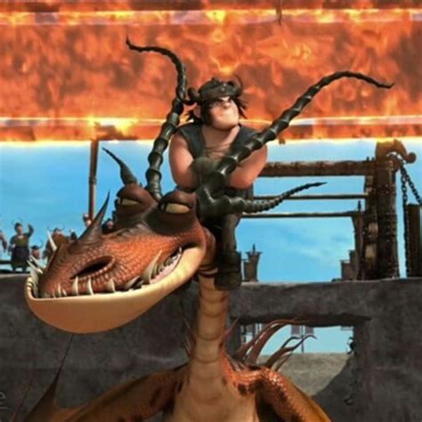 Snotlout and Hookfang | How to Train Your Dragon