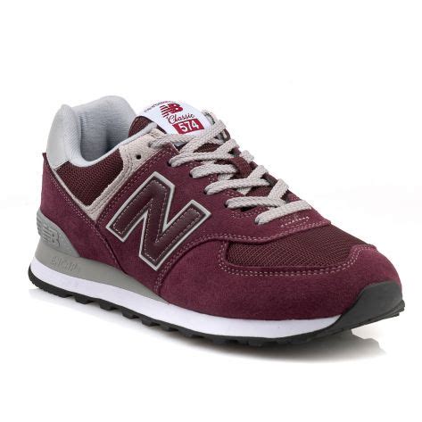 New Balance Men's 574 Shoe Burgundy - Foot Paths Shoes