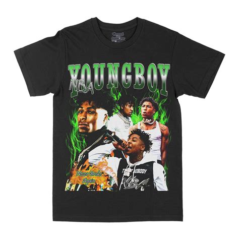 NBA Youngboy Green Graphic Tee