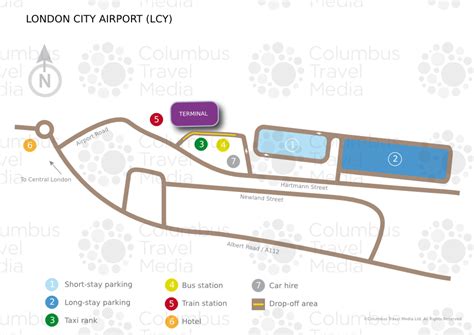 London City Airport Terminal Map - Devan Fenelia