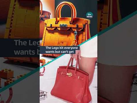 This Lego Birkin bag isn't quite what it seems #itvnews #lego #birkin ...