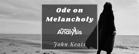 Ode on Melancholy by John Keats