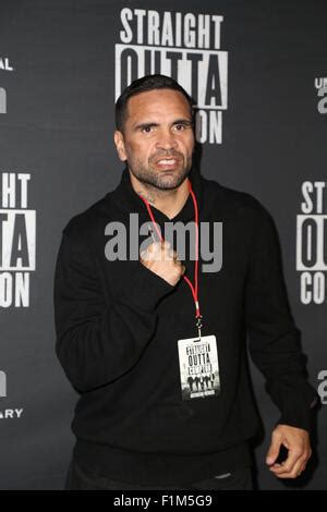 Sydney, Australia. 1 September 2015. Boxer Anthony Mundine and family ...