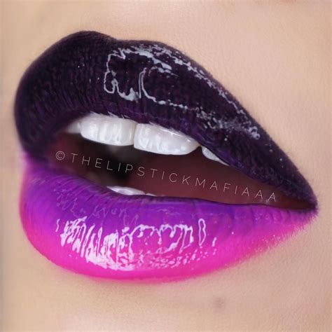 Lipstick Mafiaaa 🔫💋 on Instagram: “Ombre lips using @makeupforeverid ...