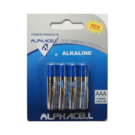 Alphacell AA-cell extreme batteries – Click Clean