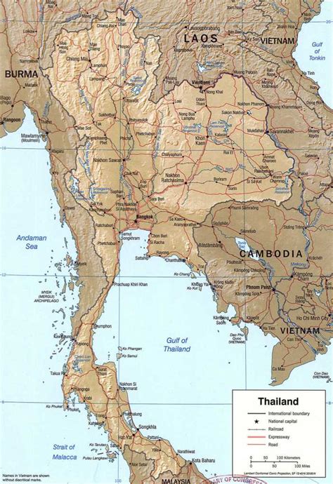 Map of Thailand provinces, Thailand map and travel guide