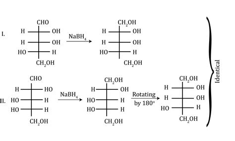 Which two of the following compounds are reduced to the same chiral ...