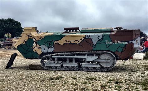 The last surviving, original St Chamond Tank can be seen at Tankfest this weekend - even driving ...