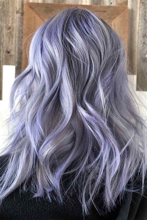 Silver Lavender Hair Male