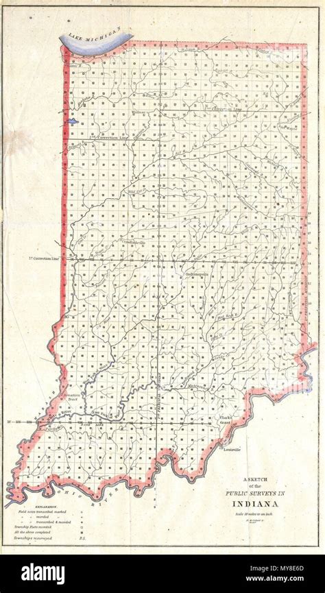 Indiana state fair map hi-res stock photography and images - Alamy