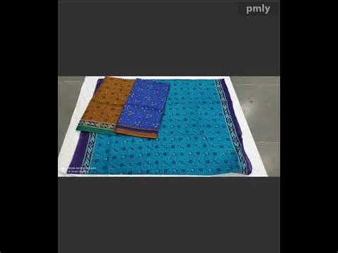 Erode cotton sarees - YouTube