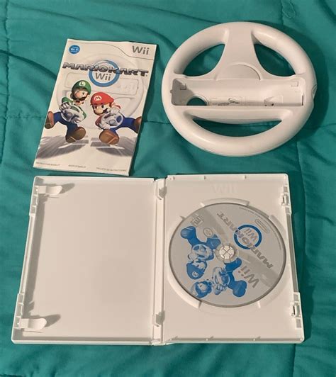 Mario Kart Wii (Nintendo, 2008) and OFFICAL Steering Wheel Accessory | eBay