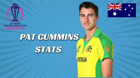 Pat Cummins Stats 2023: Total Wickets, Runs, Catches in All Format