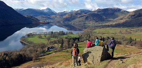 The Ullswater Way 20 mile walking route around Ullswater lake