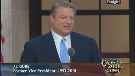 Al Gore 2008 Convention Speech | C-SPAN.org