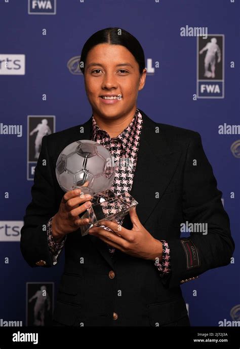 Sam kerr women's footballer of the year hi-res stock photography and images - Alamy