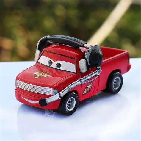 Cartoon Movie Pixar Cars Classical Red NO.95 Pick up Truck Diecast ...