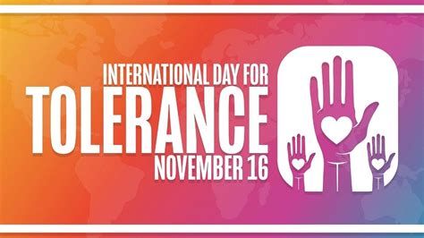 International Day for Tolerance 2022: Theme, History, Significance ...