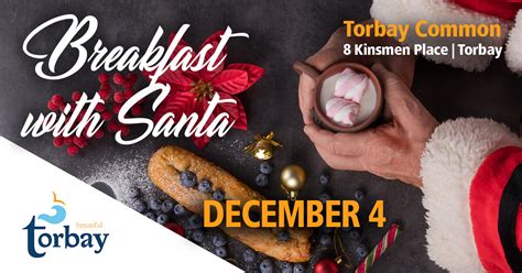 Breakfast with Santa: Tickets Available Nov 14 | Torbay