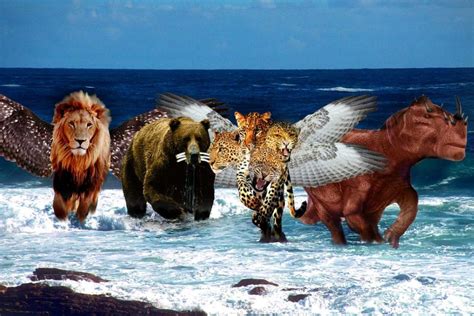 Daniel’s Vision of The Four Great Beasts