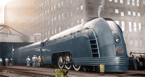 The "Mercury" (Train) | Train, New york central railroad, Art deco