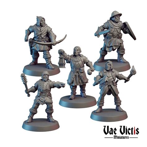 Undead | Full Set of 16 | DnD Miniature | Skeletons | Miniatures for Tabletop games like D&D or ...