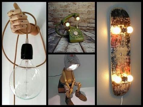 35 Awesome DIY Lamp Ideas - Recycled Crafts Ideas - YouTube | Hanging lamp diy, Diy pendant lamp ...